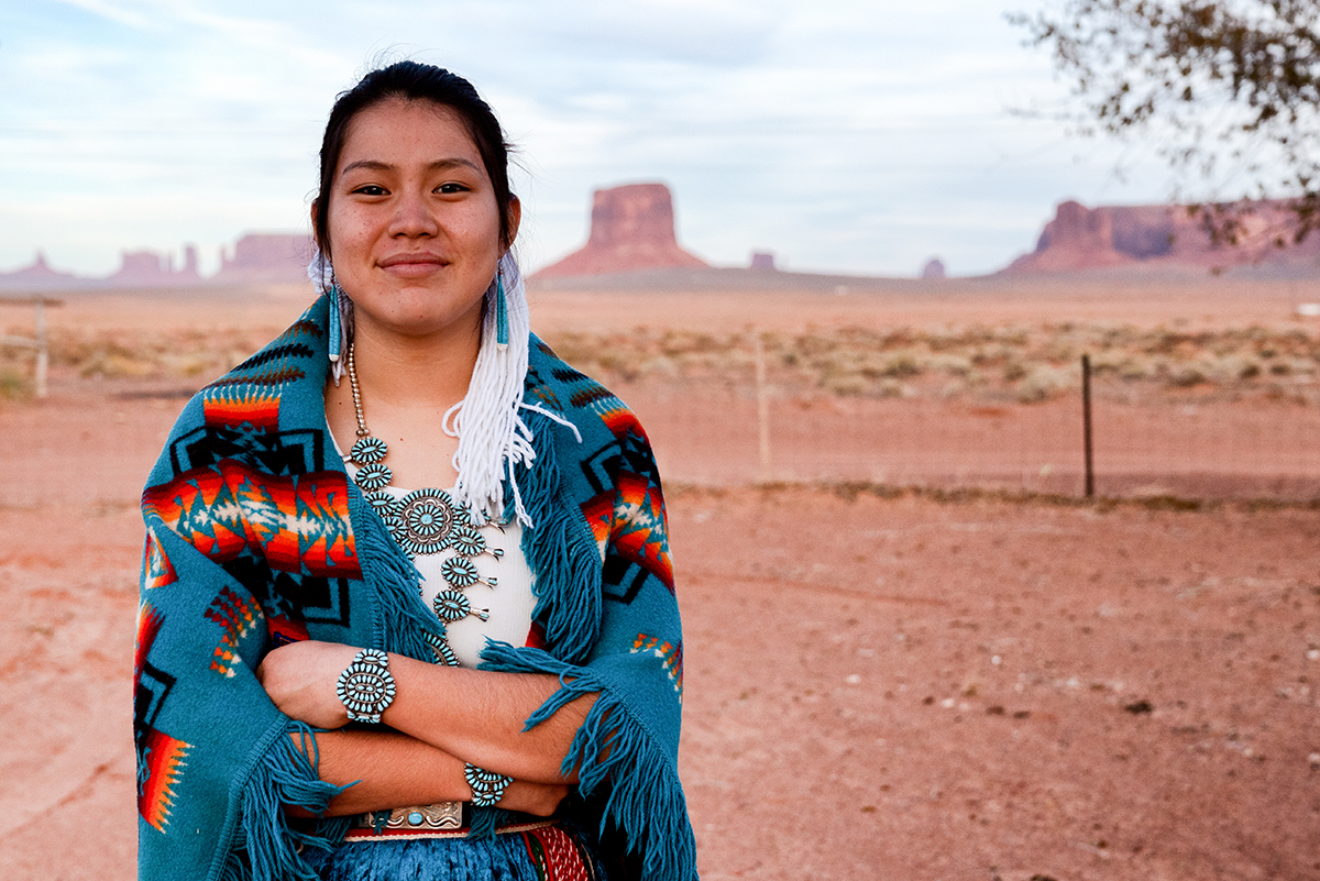 Teenage Navajo Girl